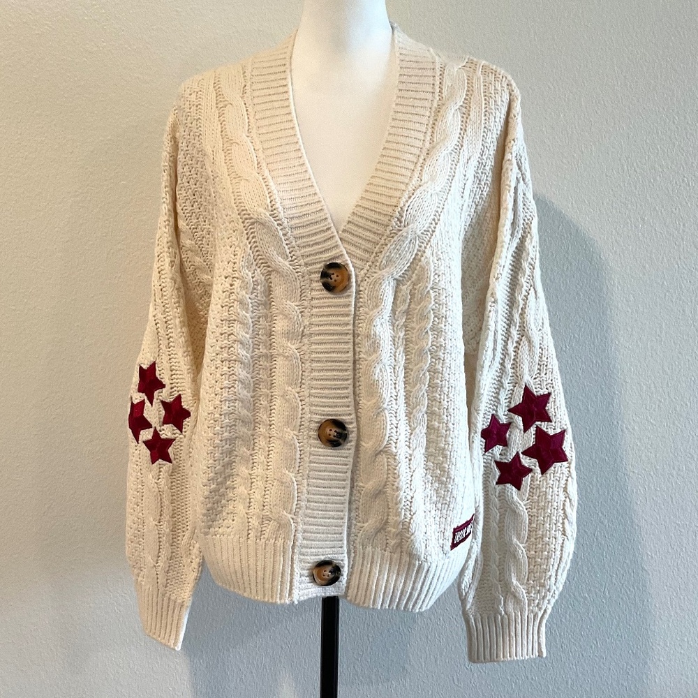 TAYLOR SWIFT Red Cardigan Sweater- Authentic Size Extra Small/Small NEW